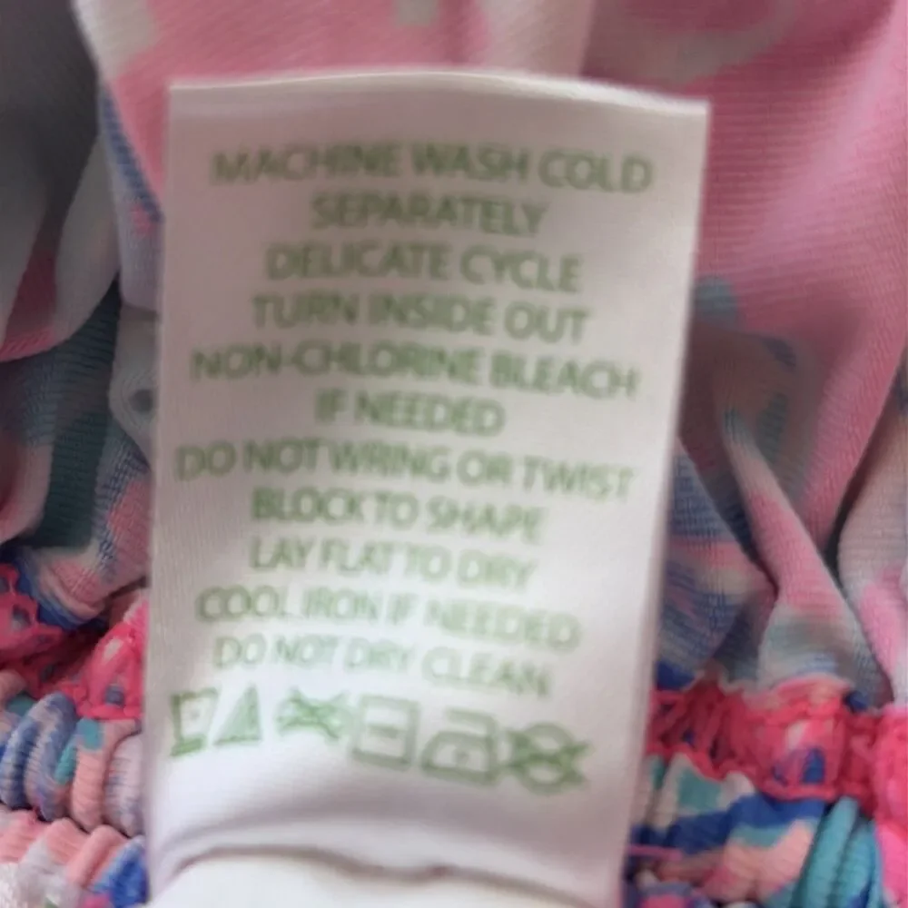 Lilly Pulitzer Convertible Rash Guard Top Mini Dress Sz XL Coverup Aquadesiac